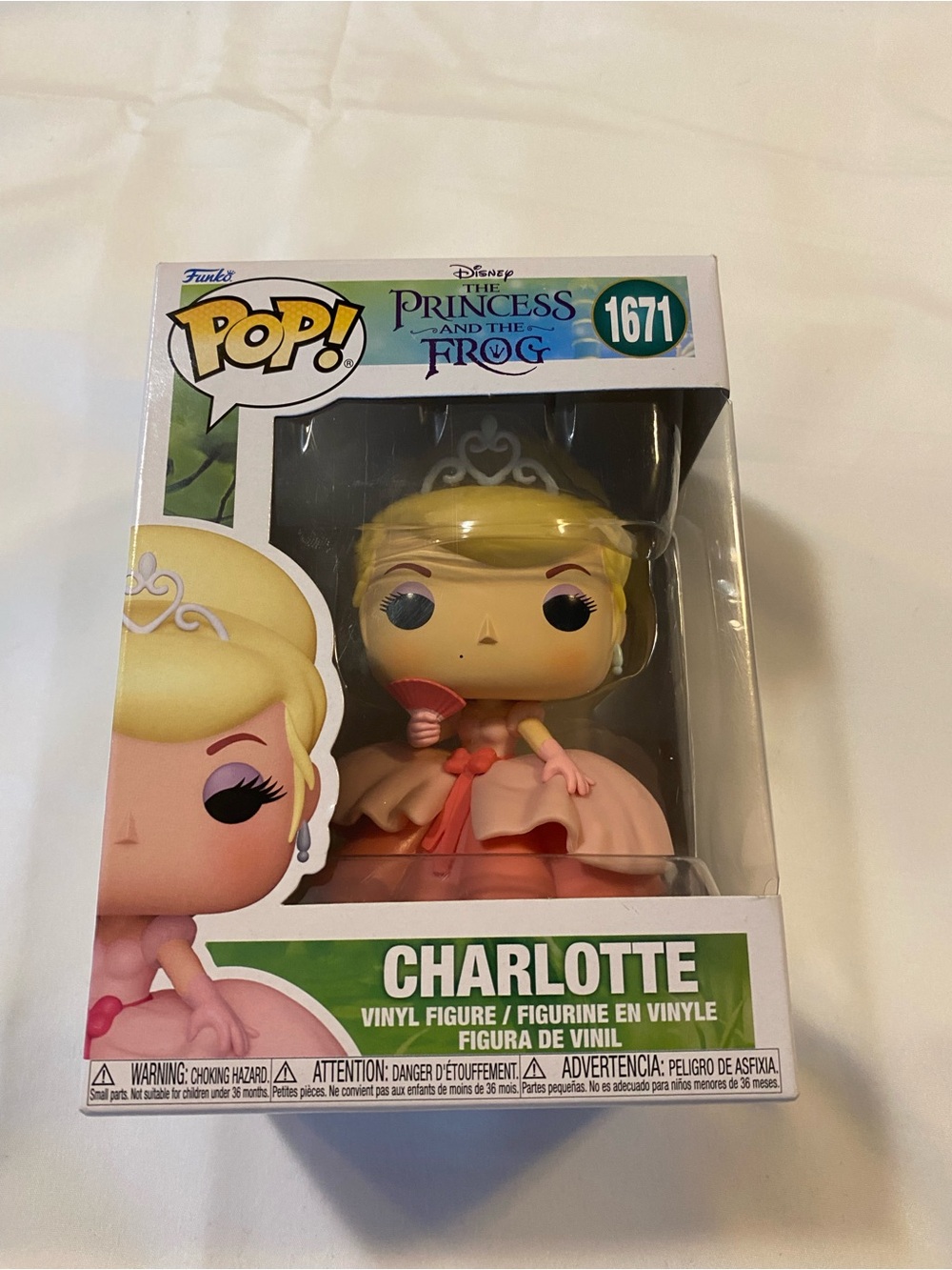 Funko POP! Charlotte Vinyl Figure - Pink Dress & Blonde Hair